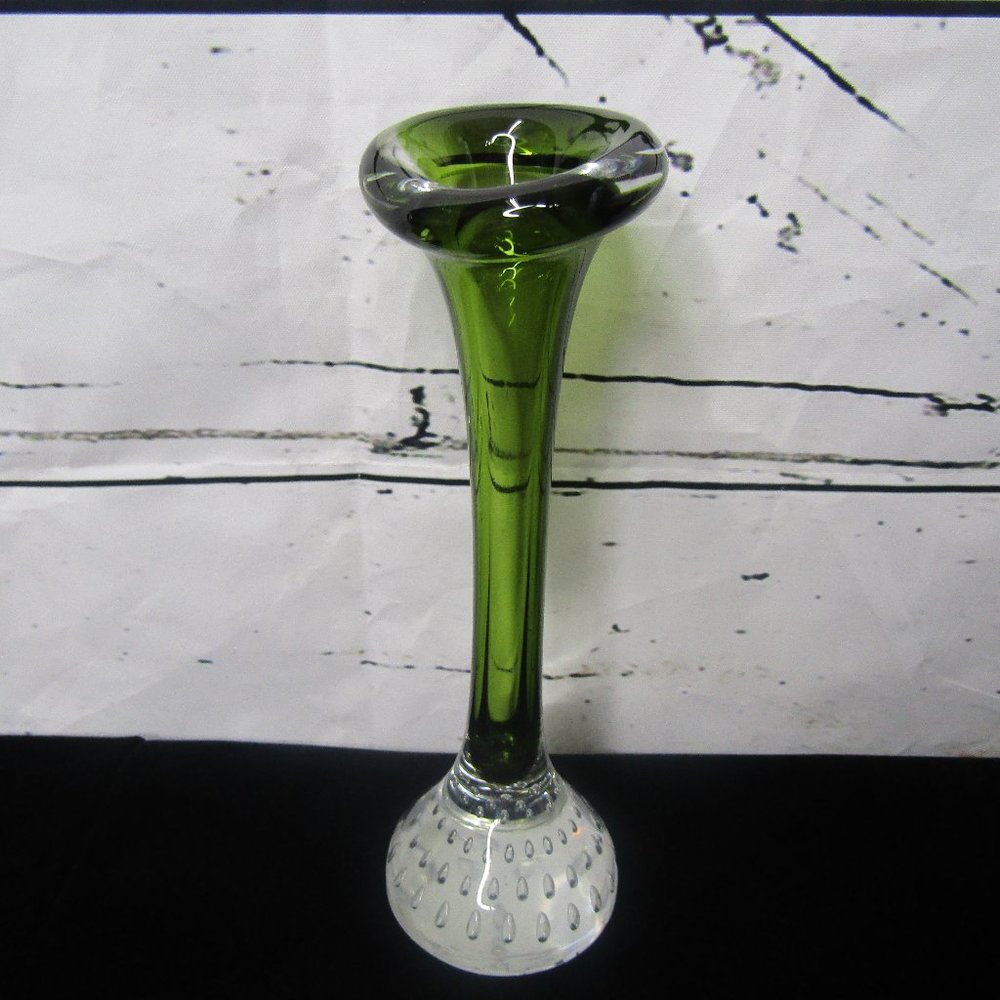 Aseda Green Jack in the Pulpit Bud Vase